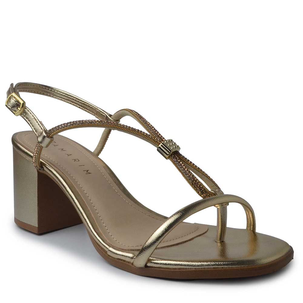 Sandália Ramarim Feminino Salto Bloco 2531204 - Foto 2