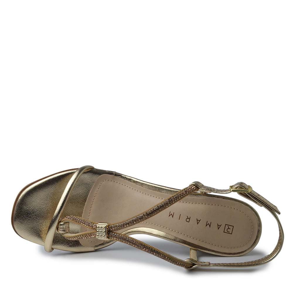 Sandália Ramarim Feminino Salto Bloco 2531204 - Foto 4