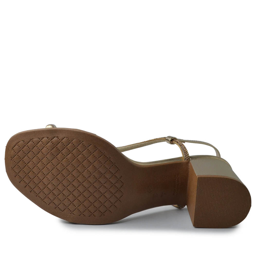 Sandália Ramarim Feminino Salto Bloco 2531204 - Foto 5