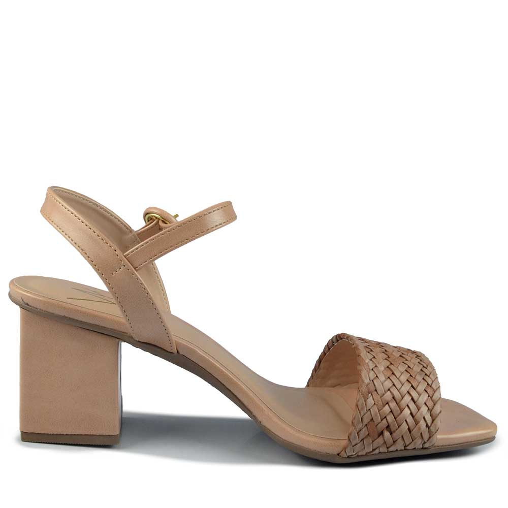 Sandália Salto Bloco Vero K Feminina 74182 - Foto 1