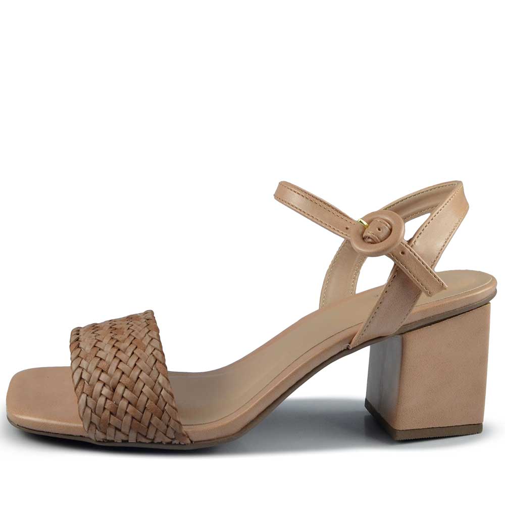 Sandália Salto Bloco Vero K Feminina 74182 - Foto 3