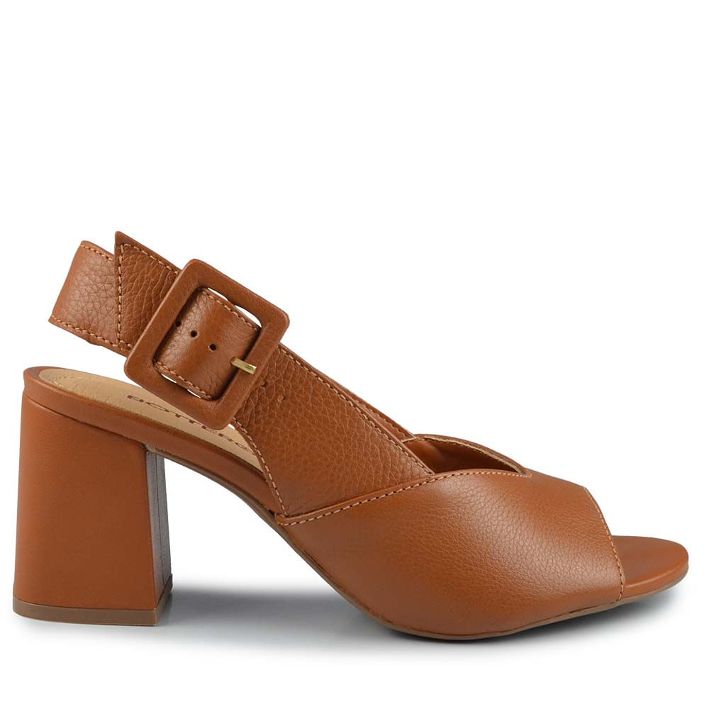 Sandália Bottero Feminina Salto Bloco 372002 - Foto 1