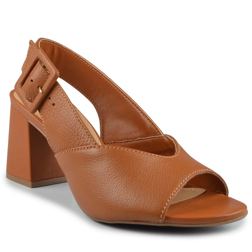 Sandália Bottero Feminina Salto Bloco 372002 - Foto 2