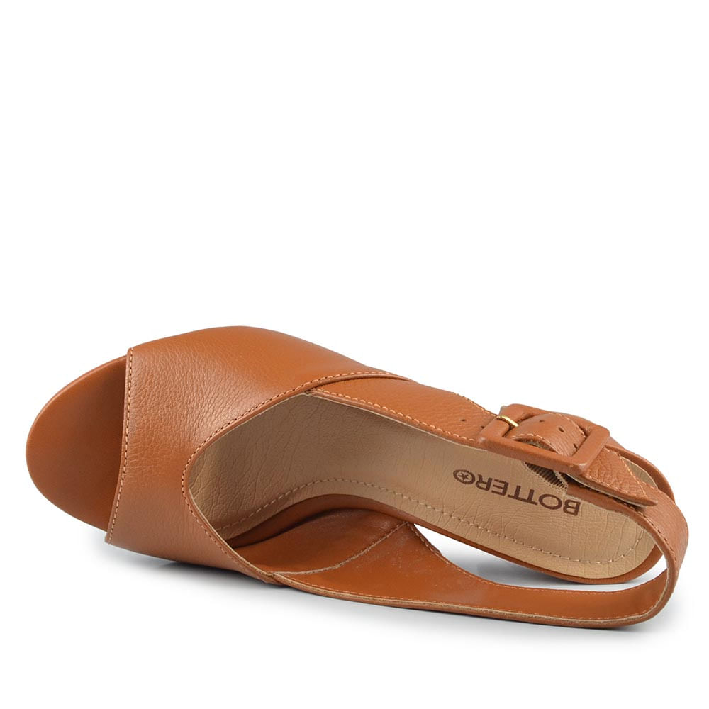 Sandália Bottero Feminina Salto Bloco 372002 - Foto 4