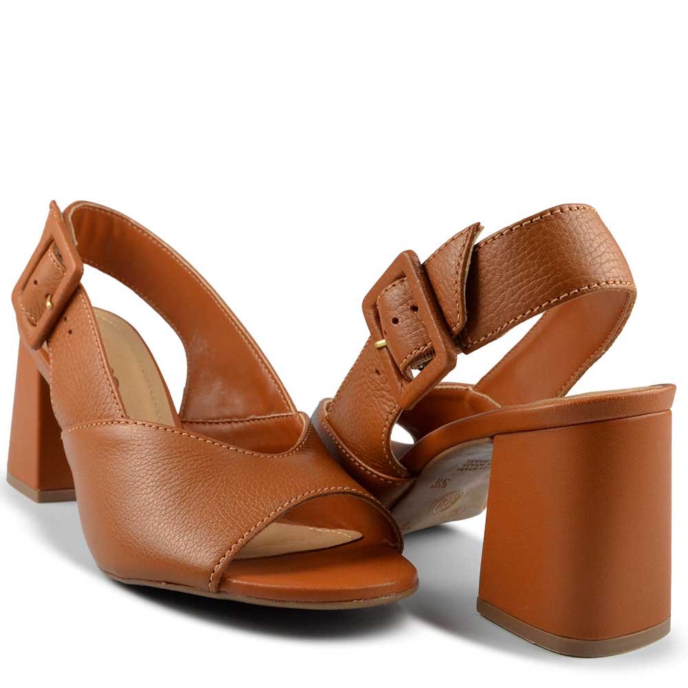 Sandália Bottero Feminina Salto Bloco 372002 - Foto 6