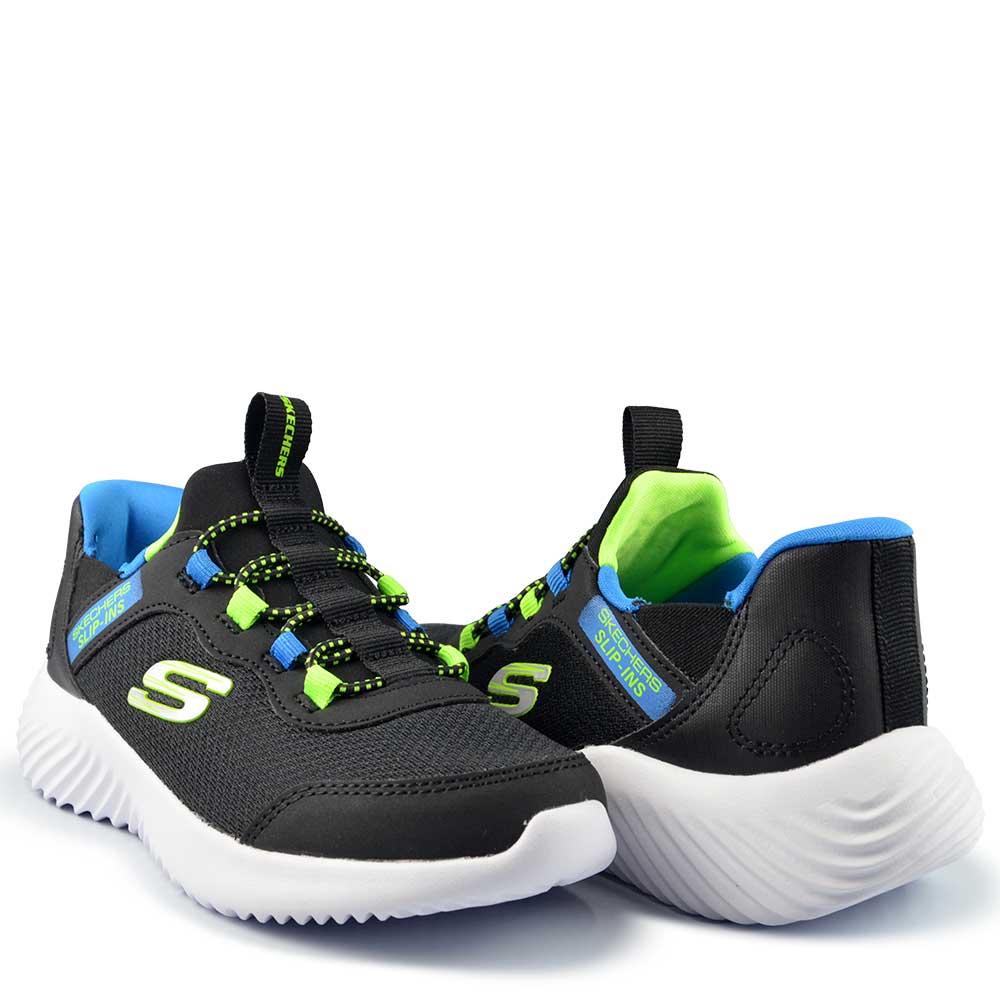 Tênis Infantil Skechers Masculino Bounder 403822L - Foto 6