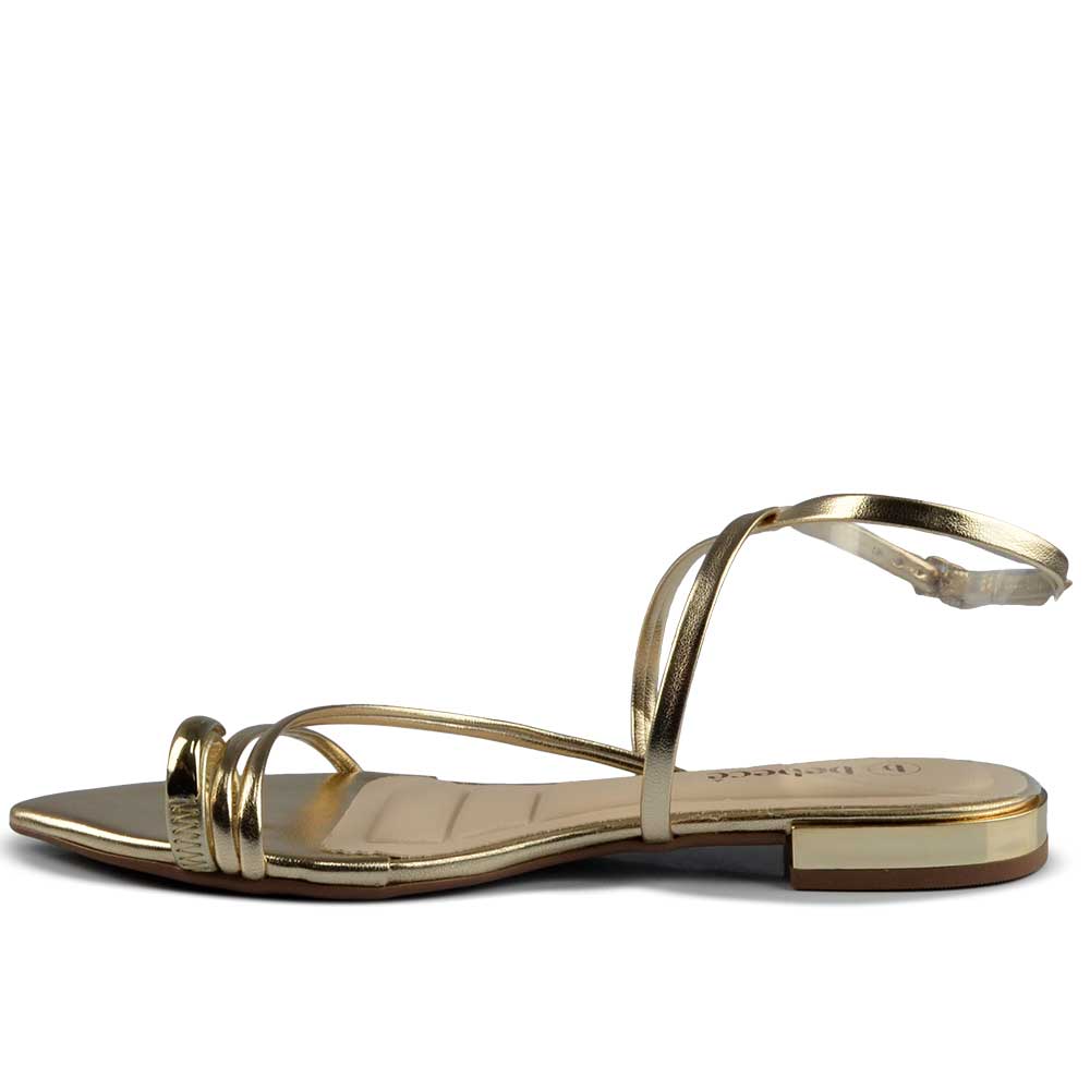 Sandália Rasteira Bebece Feminina T2510-064 - Foto 3