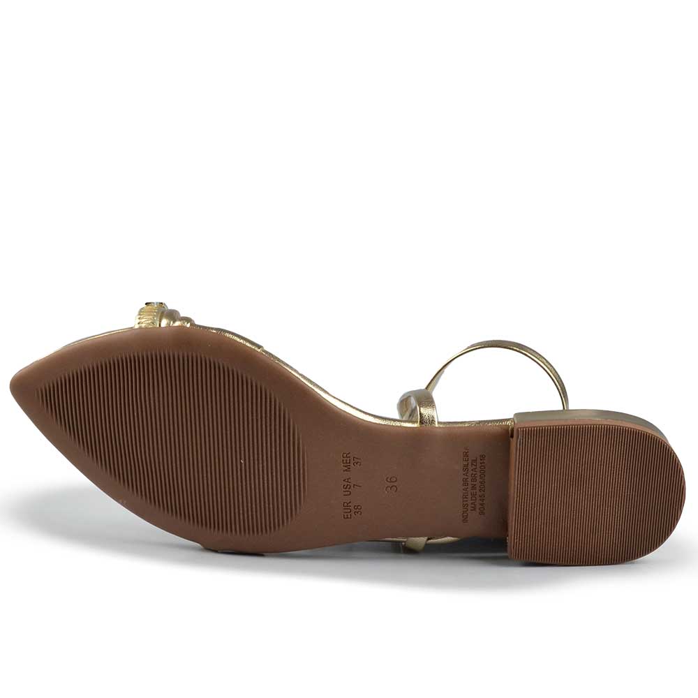 Sandália Rasteira Bebece Feminina T2510-064 - Foto 5