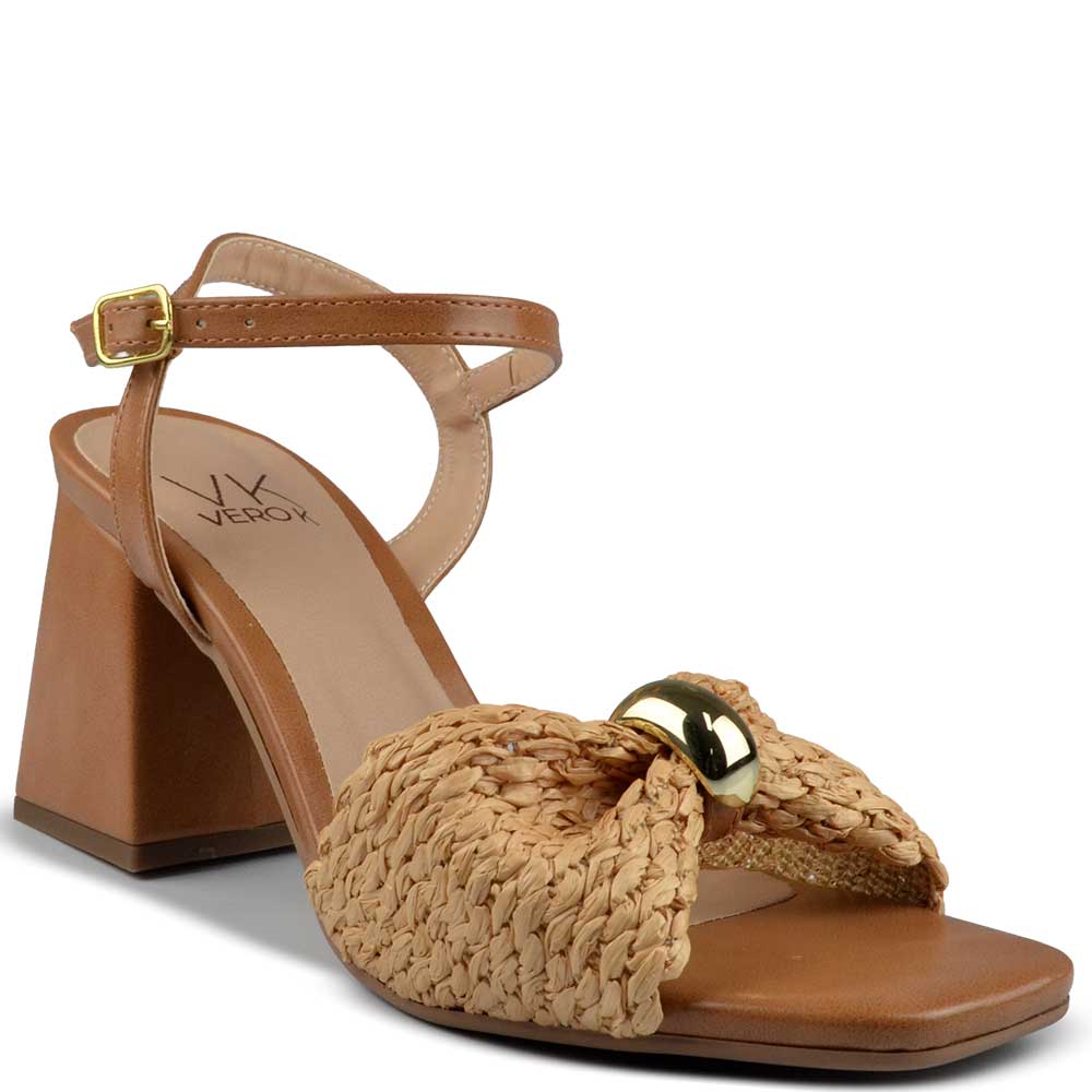 Sandália Salto Bloco Vero K 4495 - Foto 2