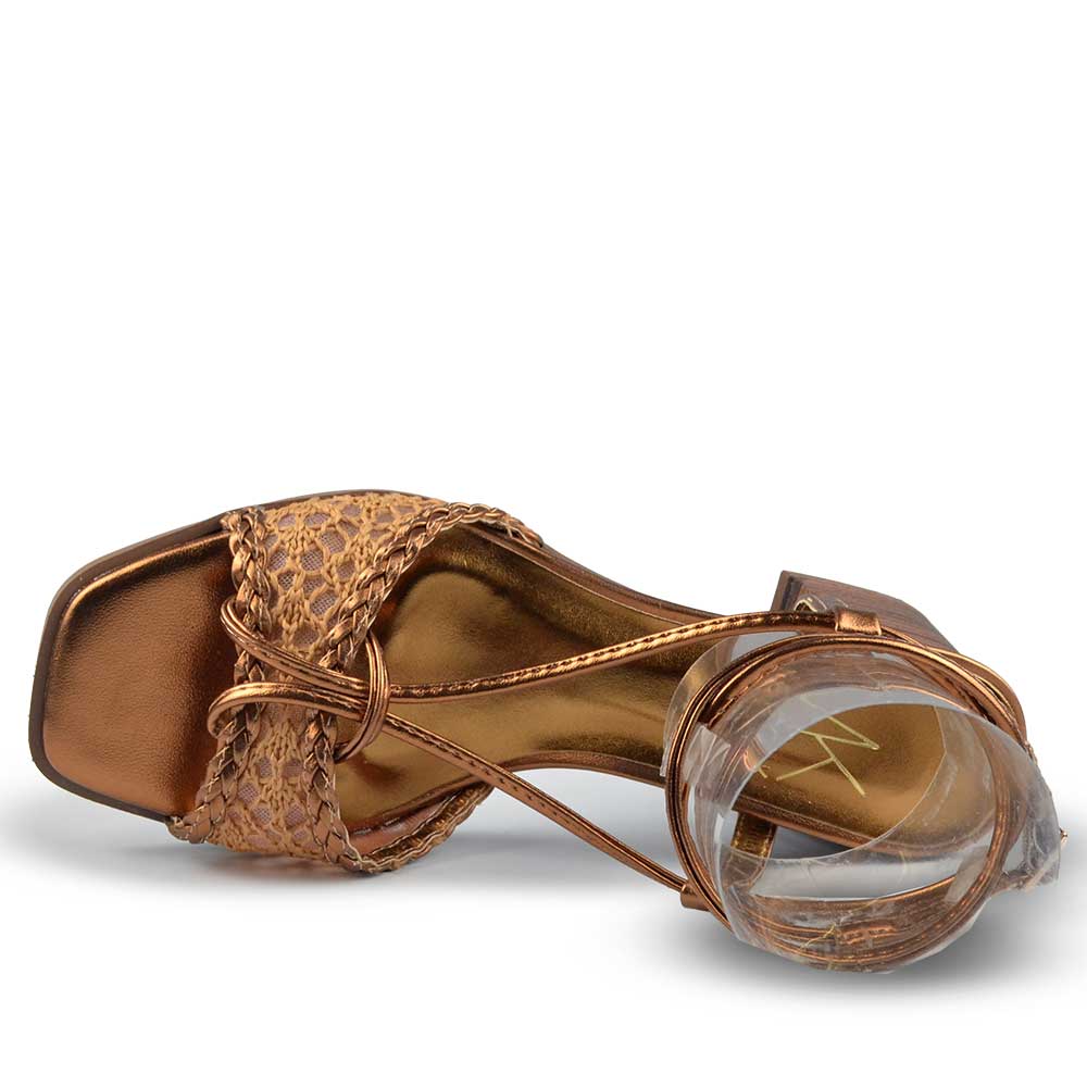 Sandália Salto Bloco Vero K Feminino 982.9547 - Foto 4