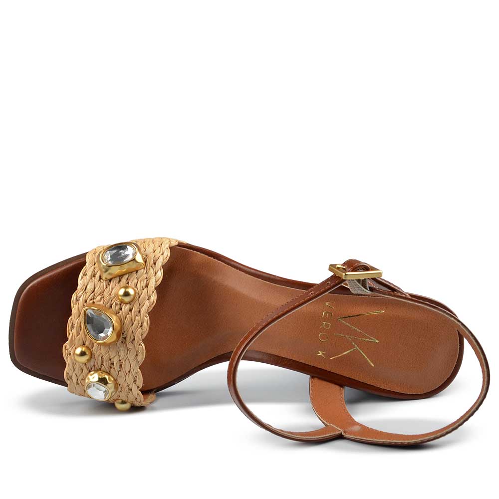 Sandália Salto Bloco Vero K Feminina 973.9332 - Foto 4