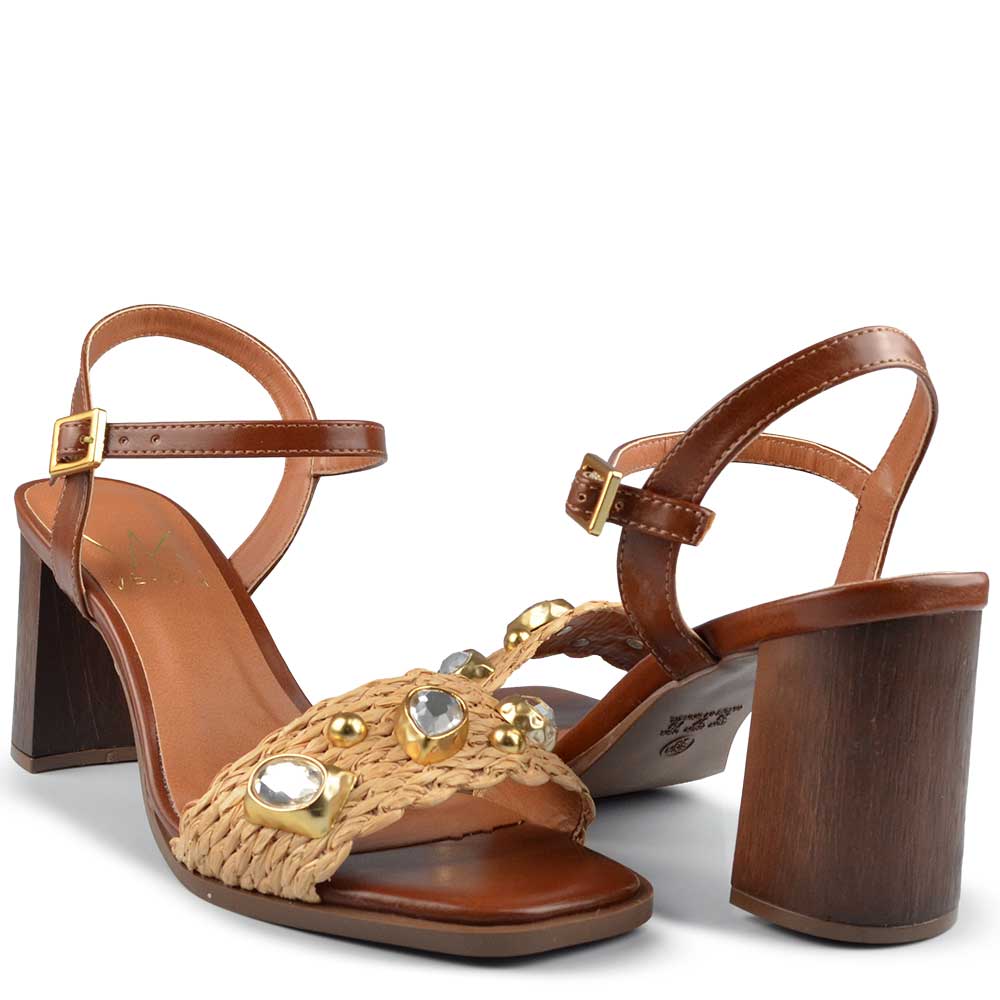 Sandália Salto Bloco Vero K Feminina 973.9332 - Foto 6