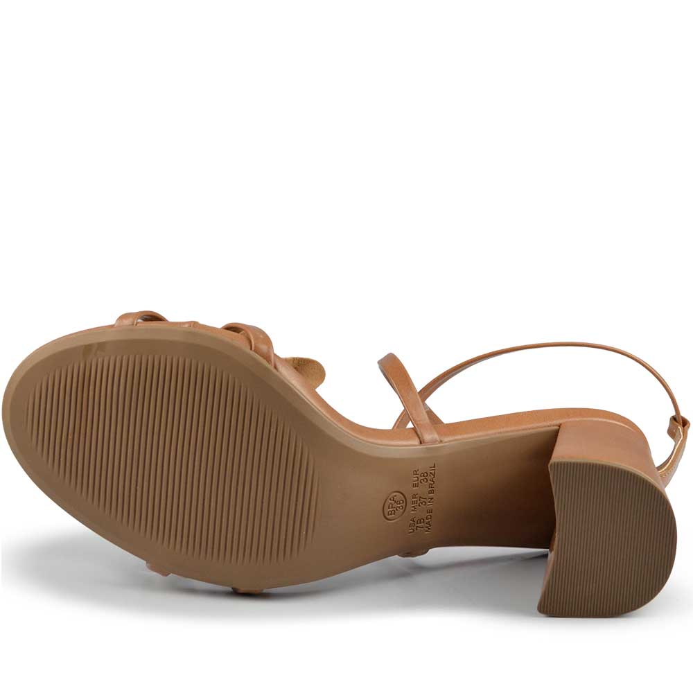 Sandália Salto Bloco Vero K Feminina 1031.9419 - Foto 5