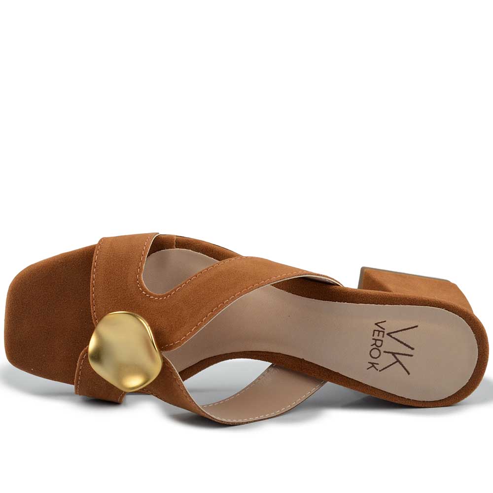 Tamanco Salto Bloco Vero K Feminino 4417 - Foto 4