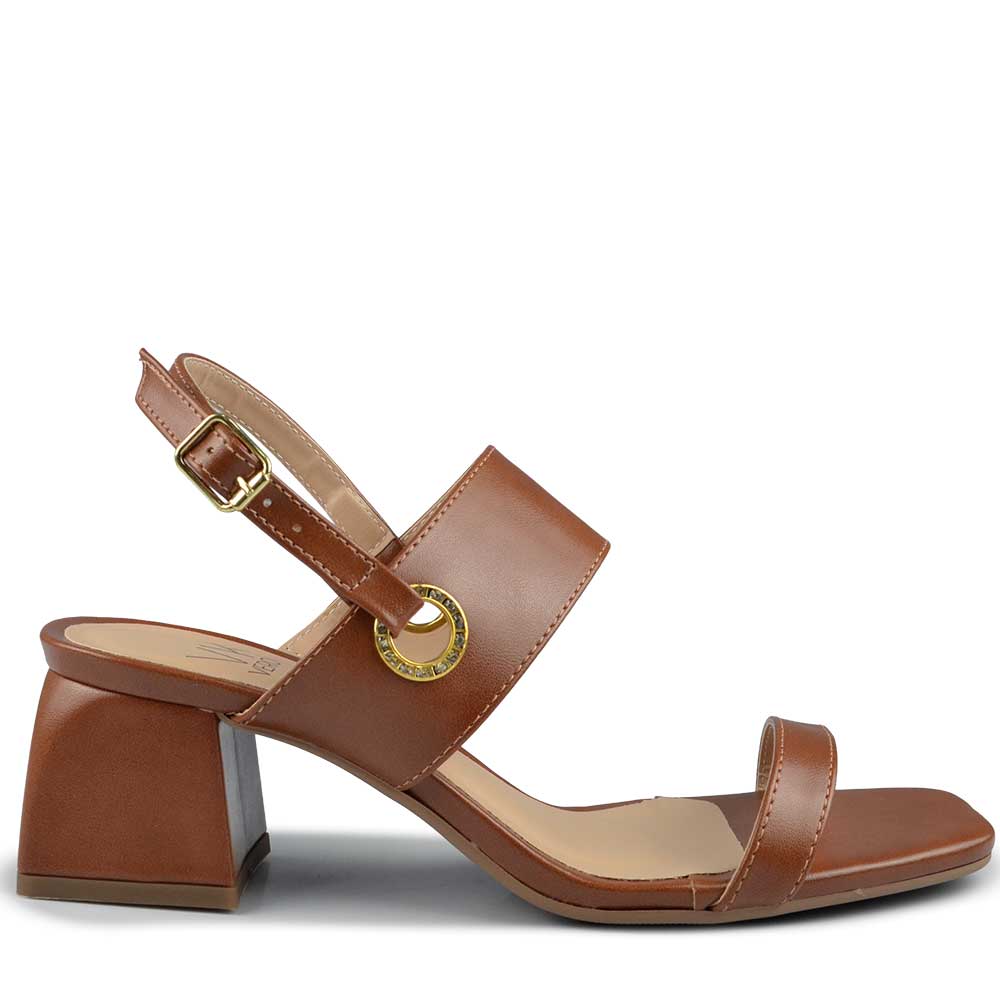 Sandália Salto Bloco Vero K Feminina 3214 - Foto 1