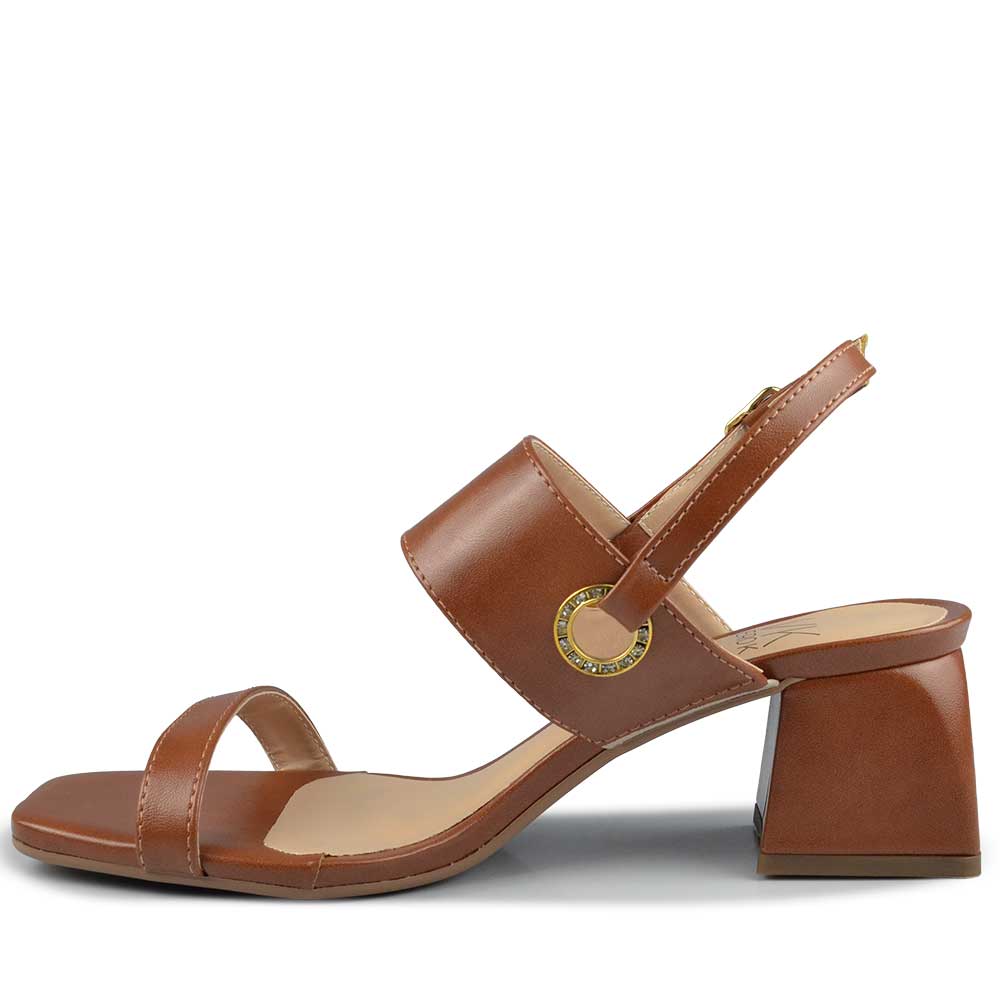 Sandália Salto Bloco Vero K Feminina 3214 - Foto 3