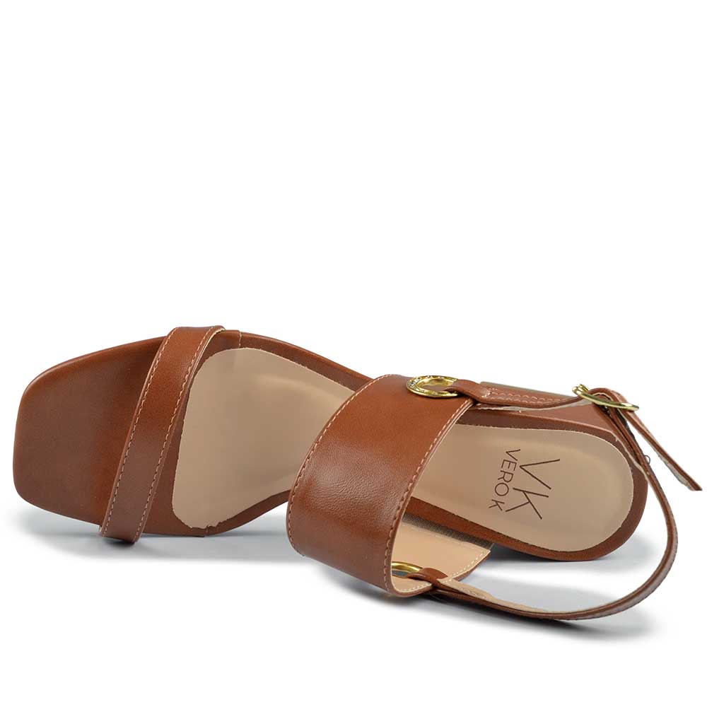 Sandália Salto Bloco Vero K Feminina 3214 - Foto 4