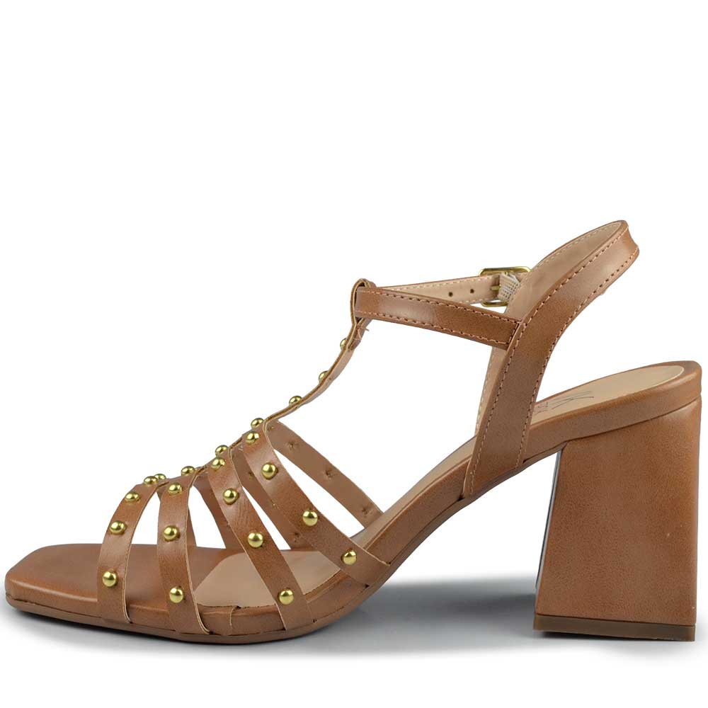 Sandália Salto Bloco Vero K Feminina 4127 - Foto 3