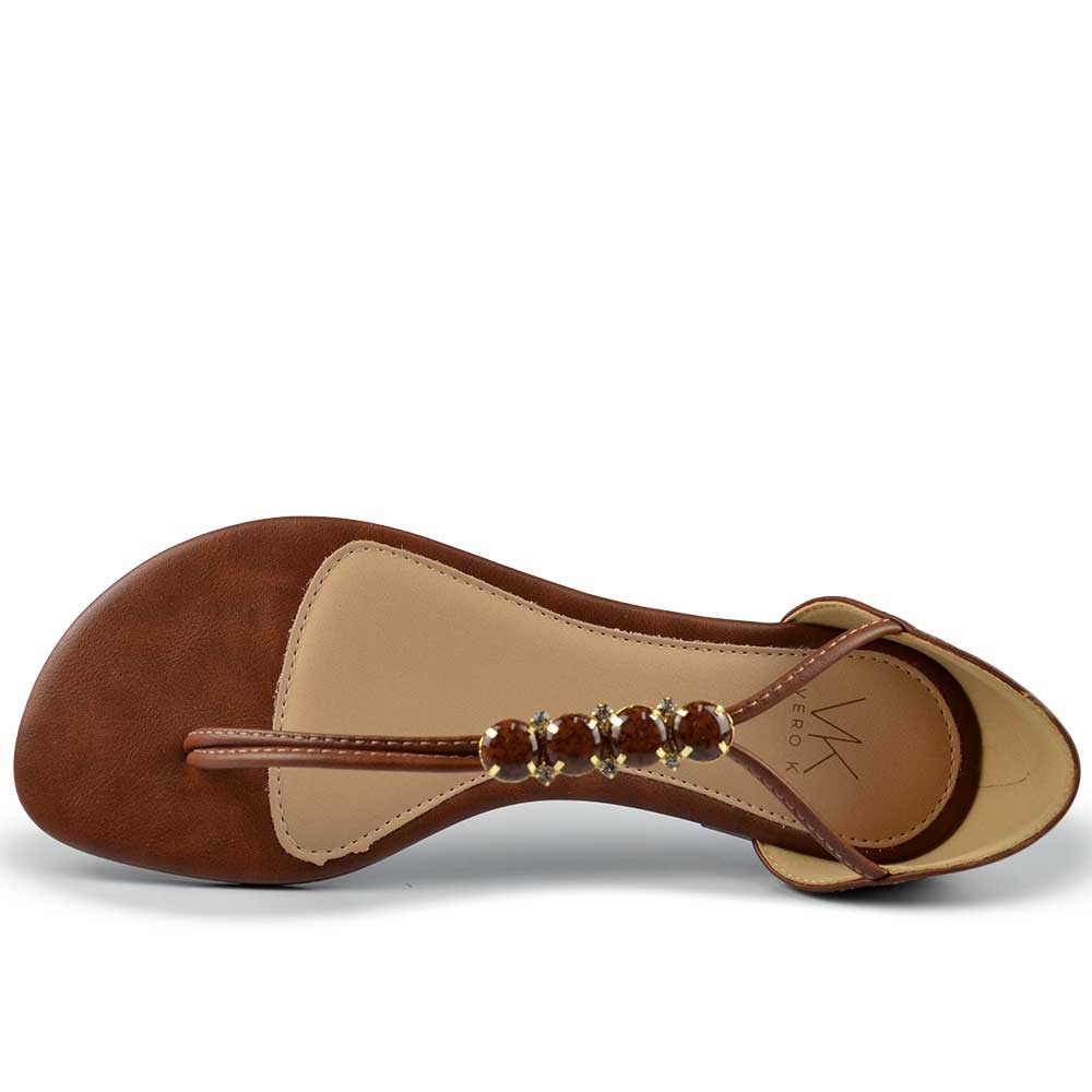 Sandália Rasteira Vero K Feminina 20.458 - Foto 4