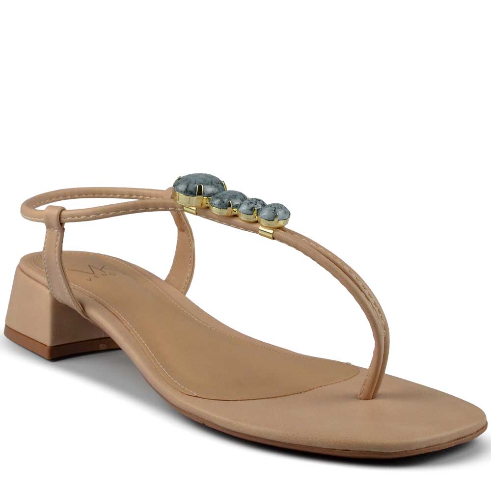 Sandália Salto Bloco Vero K Feminina 45.425 - Foto 2