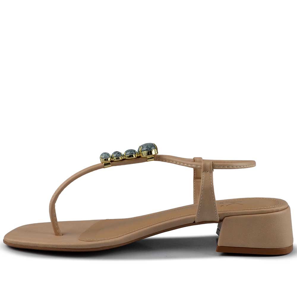 Sandália Salto Bloco Vero K Feminina 45.425 - Foto 3