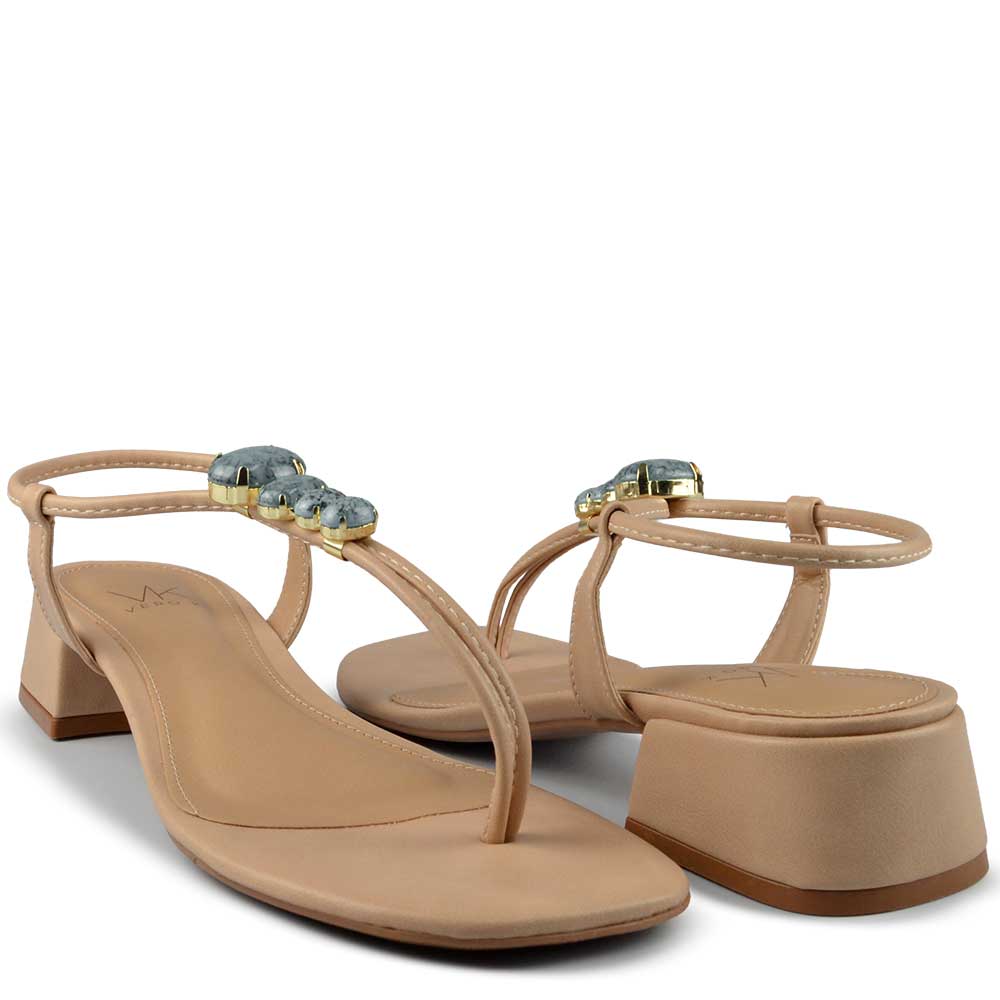 Sandália Salto Bloco Vero K Feminina 45.425 - Foto 6