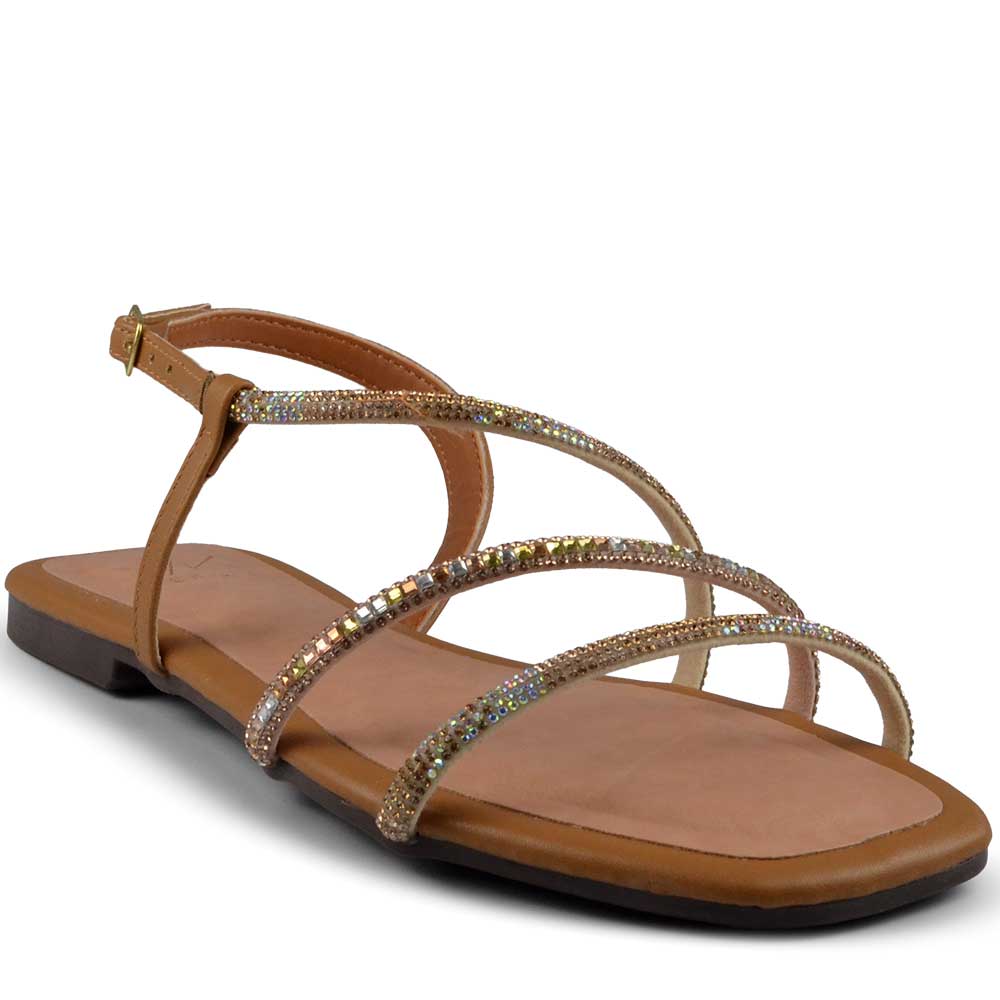 Sandália Rasteira Vero K Feminina 254 - Foto 2