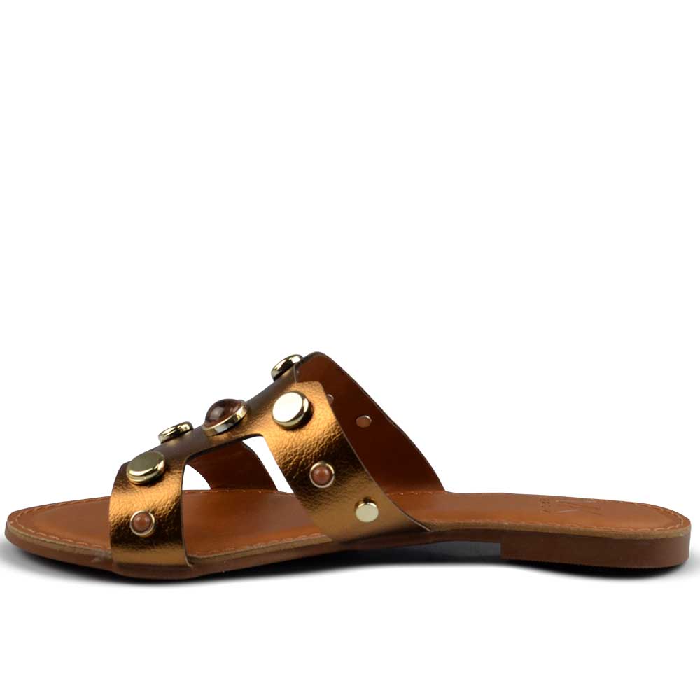 Sandália Rasteira Vero K Feminina 341 - Foto 3