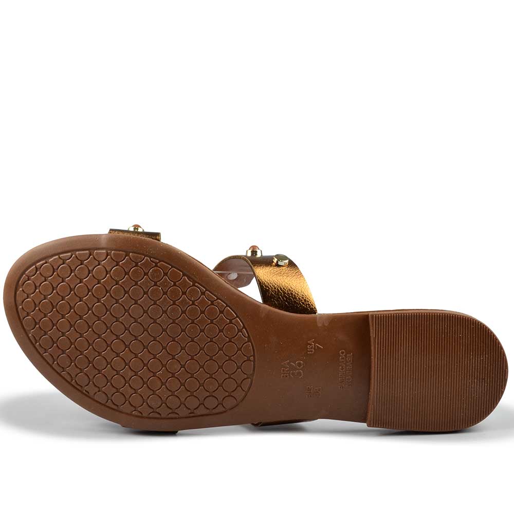 Sandália Rasteira Vero K Feminina 341 - Foto 5