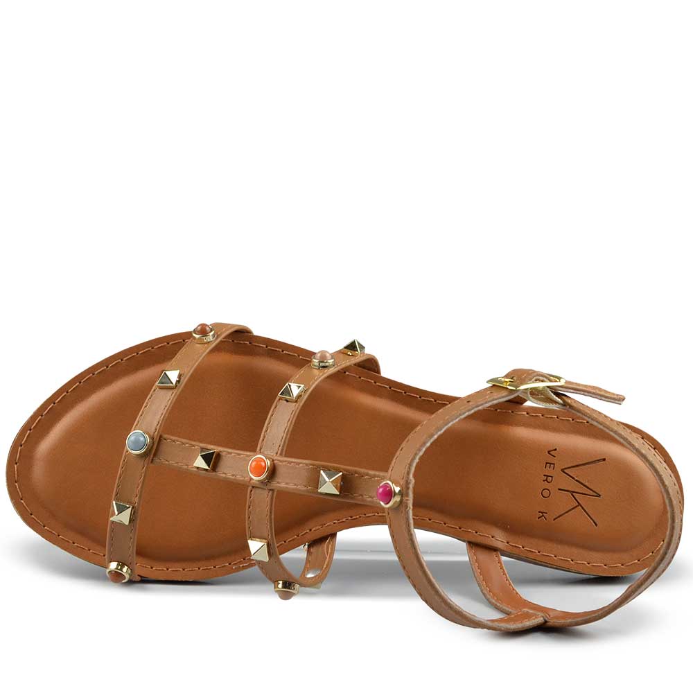 Sandália Rasteira Vero K Feminina 337 - Foto 4