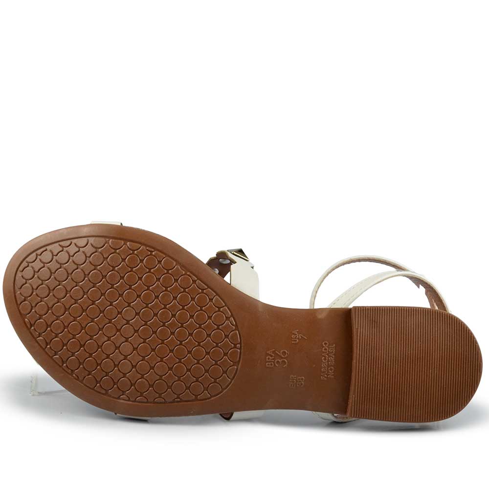 Snadália Rasteira Vero K Feminina 334 - Foto 5