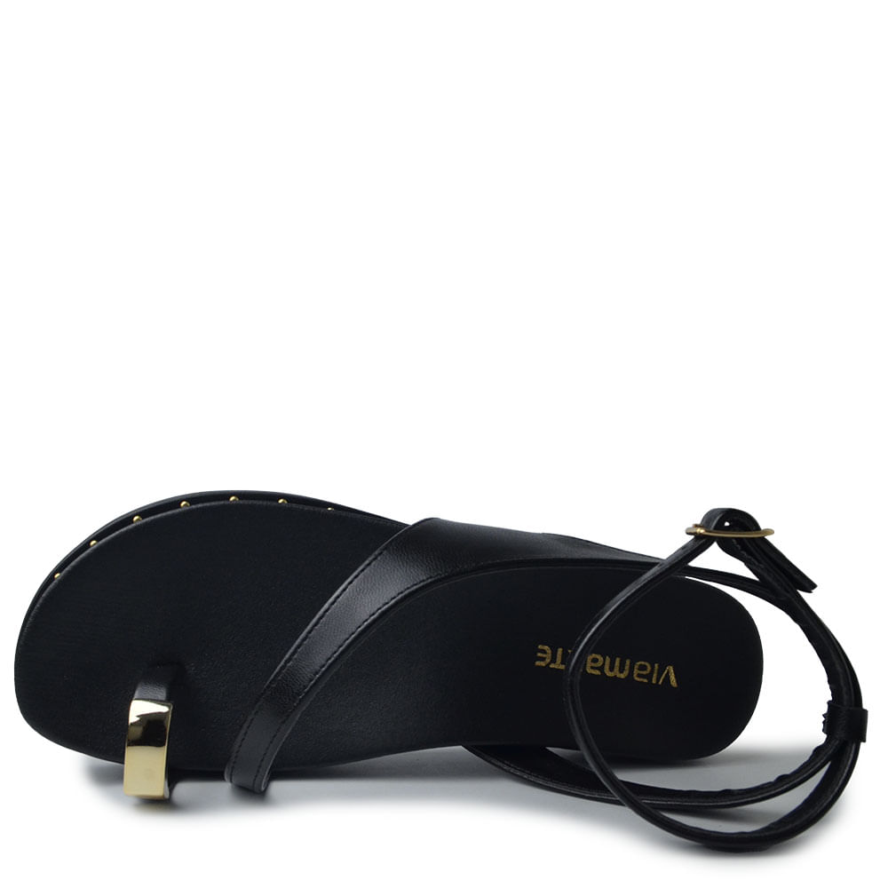 Sandália Papete Via Marte Feminina 169-016-01 - Foto 4