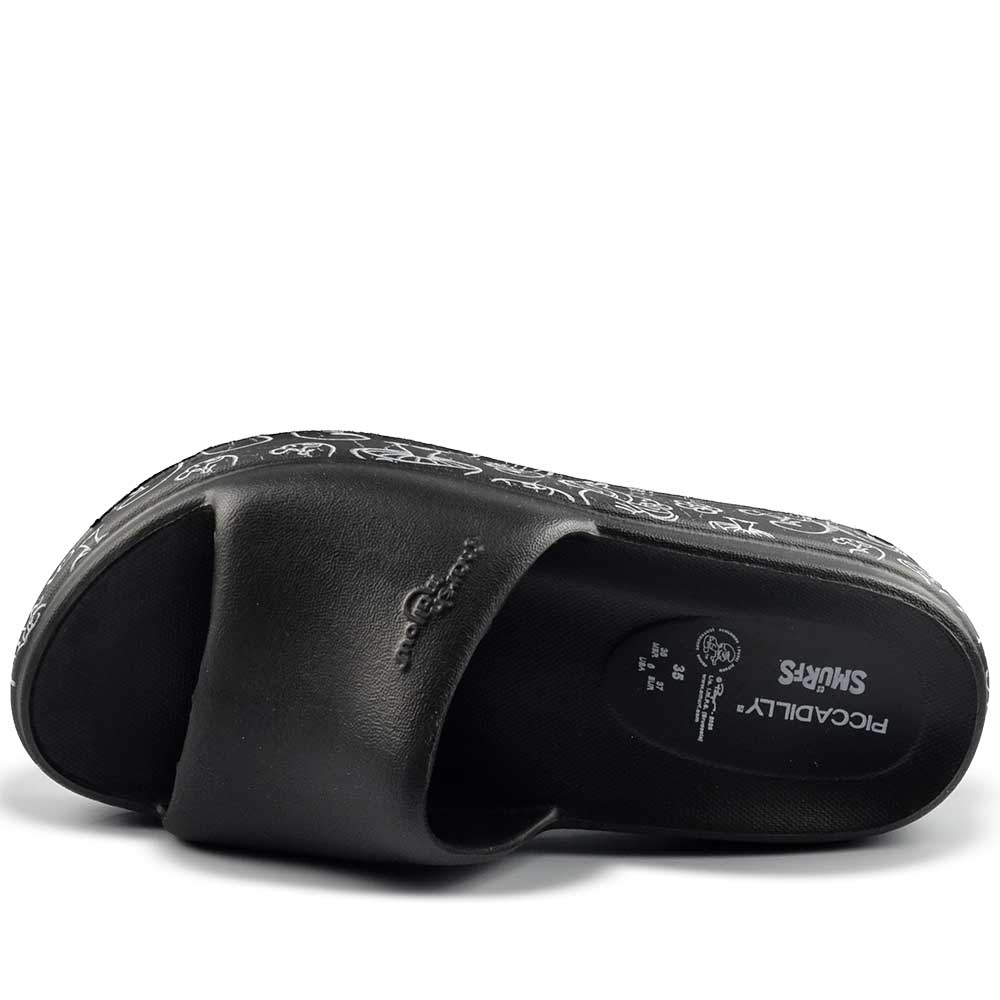 Tamanco Piccadilly Feminino Smurfs 21001 - Foto 4