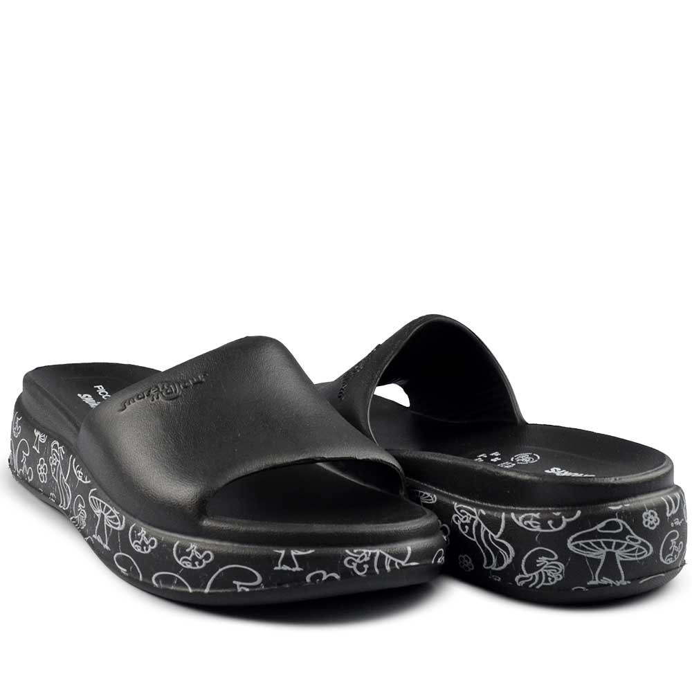 Tamanco Piccadilly Feminino Smurfs 21001 - Foto 6