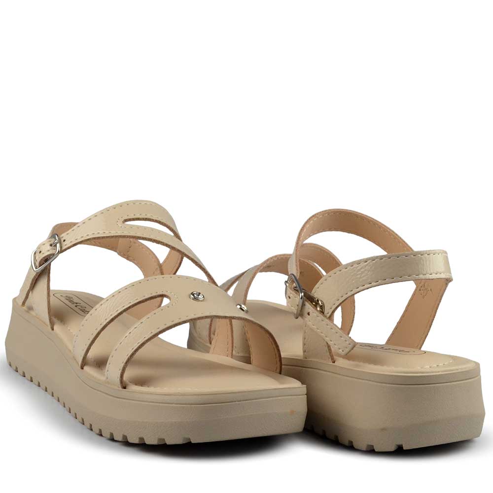 Sandália Flatform Infantil Pink Cats Feminina V5722 - Foto 6