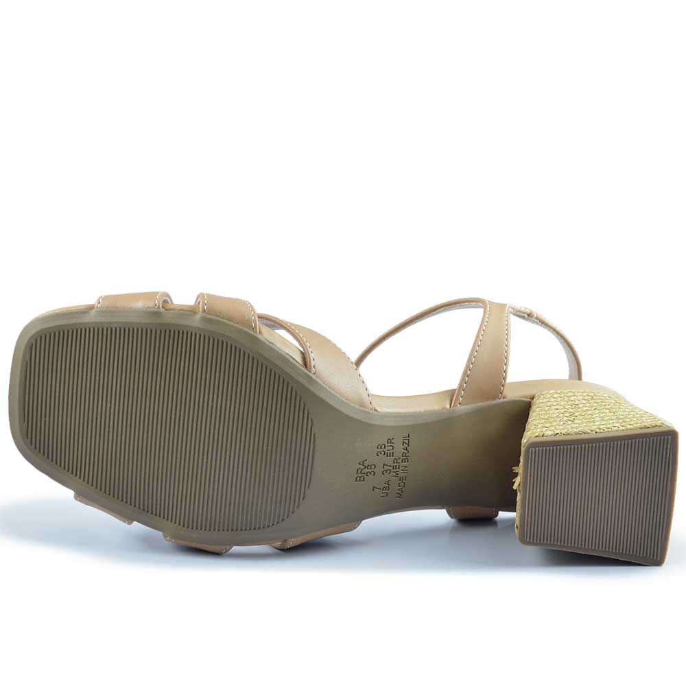 Sandália Salto Bloco Vero K Feminina 506.7210 - Foto 5