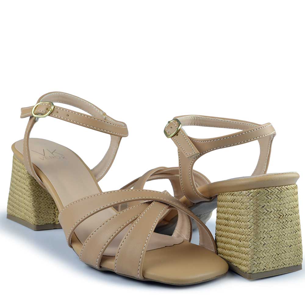 Sandália Salto Bloco Vero K Feminina 506.7210 - Foto 6