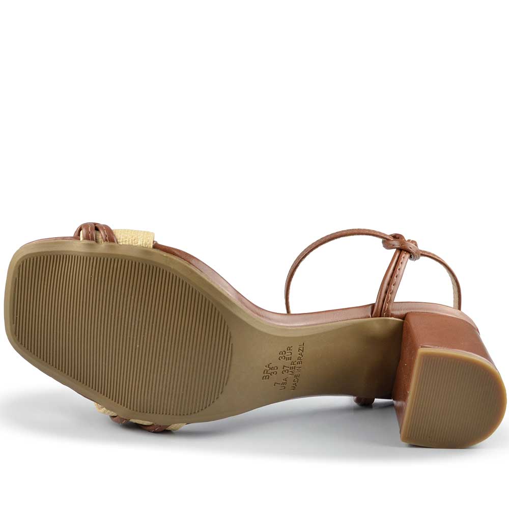 Sandália Salto Bloco Vero K Feminina 502.7166 - Foto 5