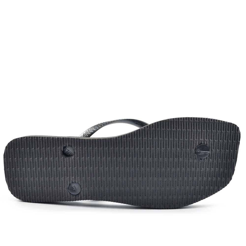 Chinelo Havaianas Feminino Slim Square Logo Met 25/26 - Foto 3