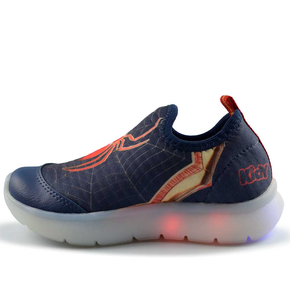 Tênis Infantil Kidy Masculino Luz 020-0200 - Foto 3