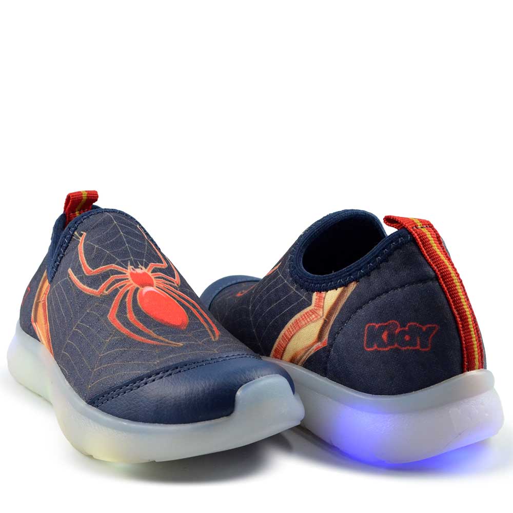 Tênis Infantil Kidy Masculino Luz 020-0200 - Foto 6