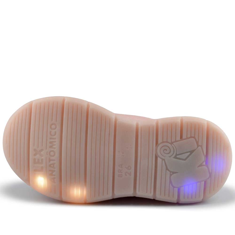 Tênis Infantil Kidy Masculino Luz 020-1206 - Foto 5