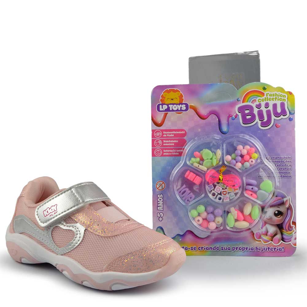 Kit Tênis Infantil Kidy Masculino Play 007-1829 - Foto 2