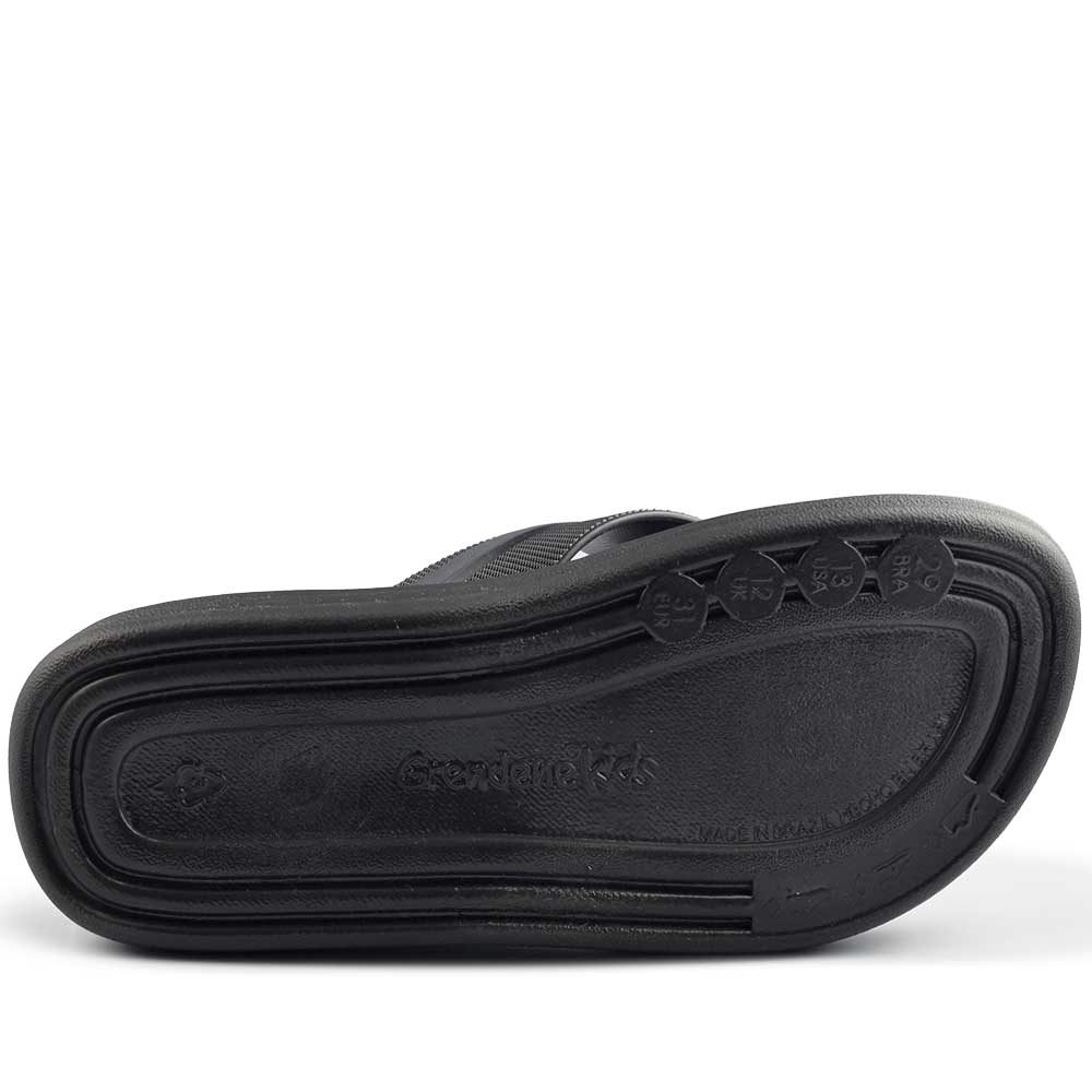 Chinelo Infantil Grendene Masculino Marvel 25 23369 - Foto 3