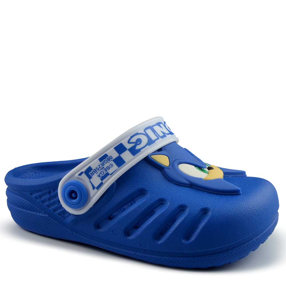 Babuche Infantil Grendene Masculino Sonic Ready 25 23371 - Foto 2