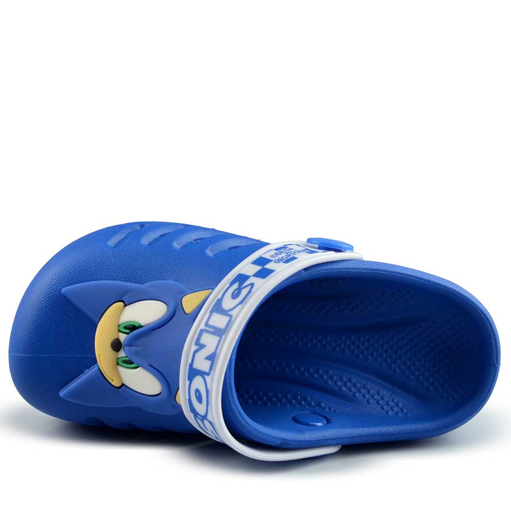 Babuche Infantil Grendene Masculino Sonic Ready 25 23371 - Foto 4
