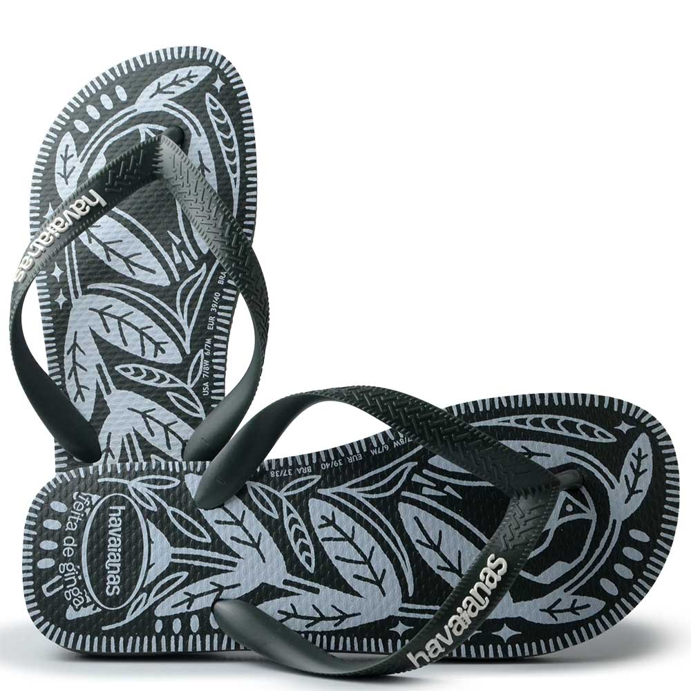 Chinelo Havaianas Feminino Ginga Top JN - Foto 1