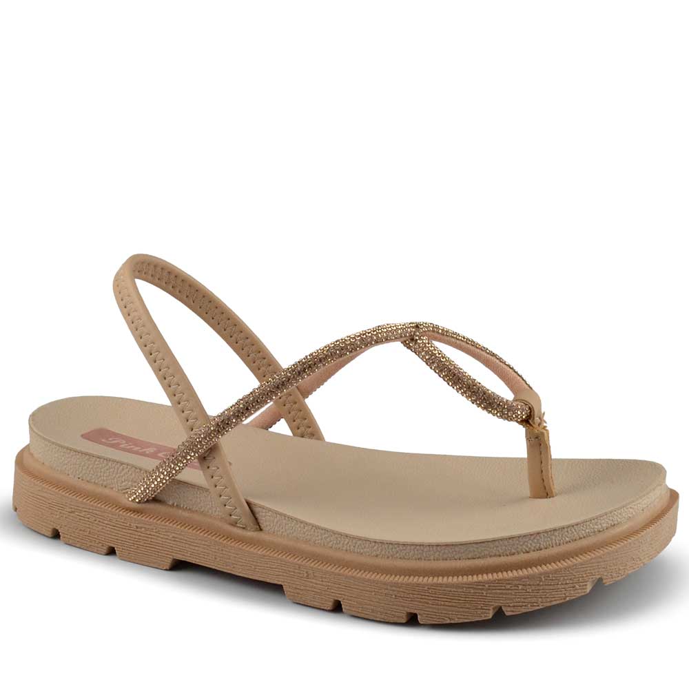 Sandália Papete Pink Cats Feminina Infantil V5744 - Foto 2