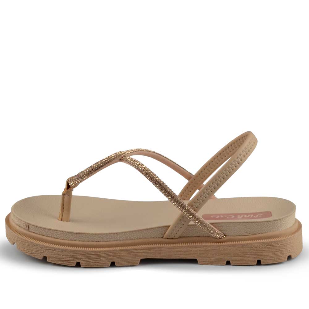 Sandália Papete Pink Cats Feminina Infantil V5744 - Foto 3