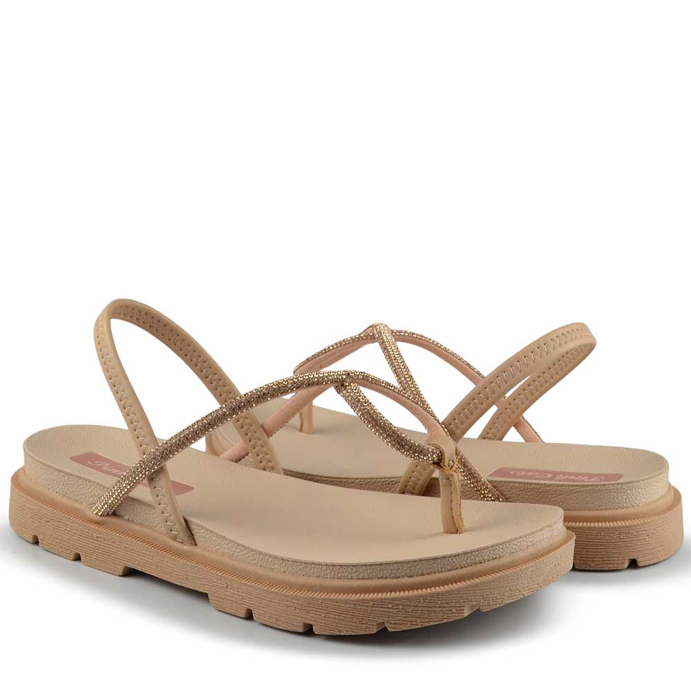 Sandália Papete Pink Cats Feminina Infantil V5744 - Foto 6